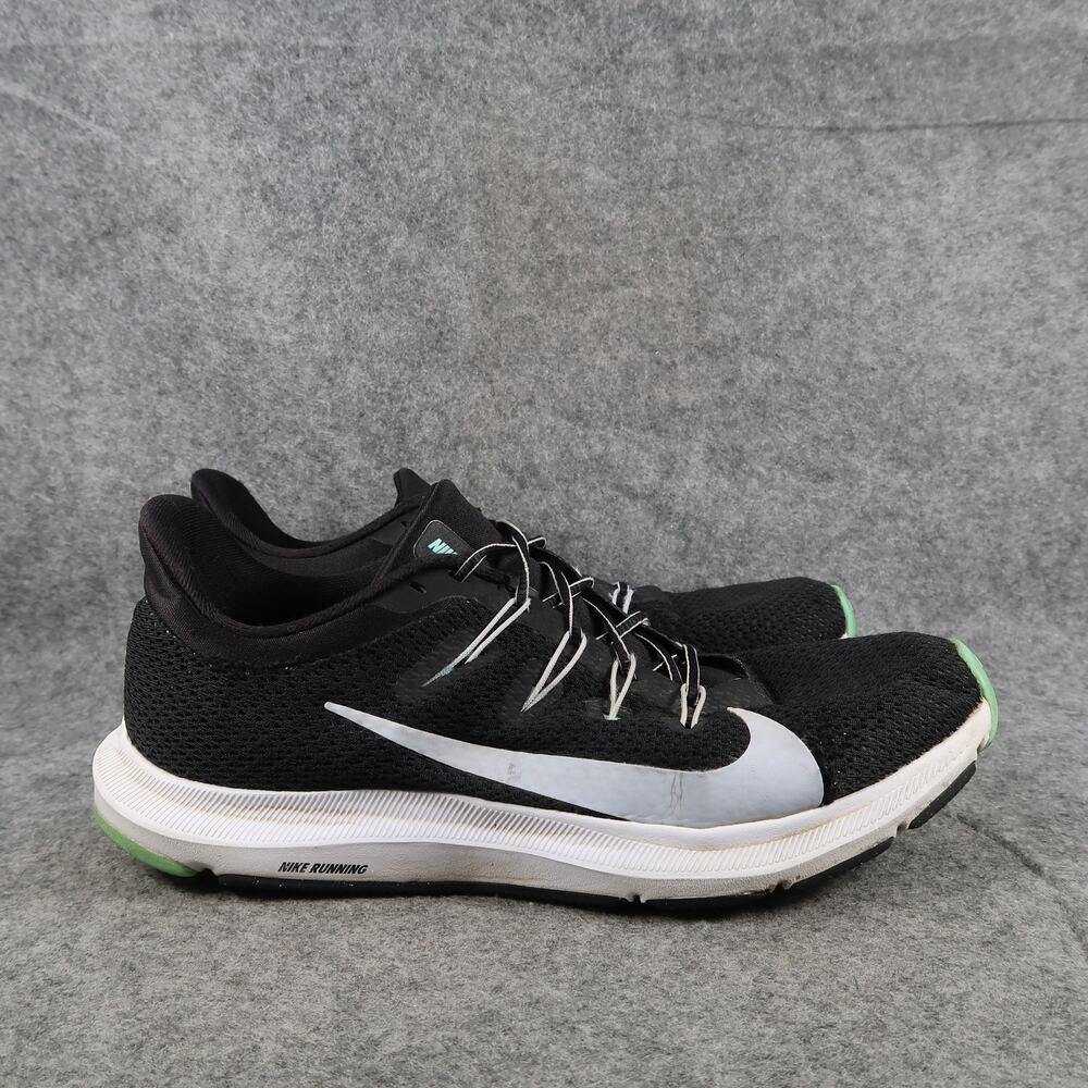 Nike Shoes Womens 9.5 Quest Running Sneaker Athletic Trainer Active Sport Black